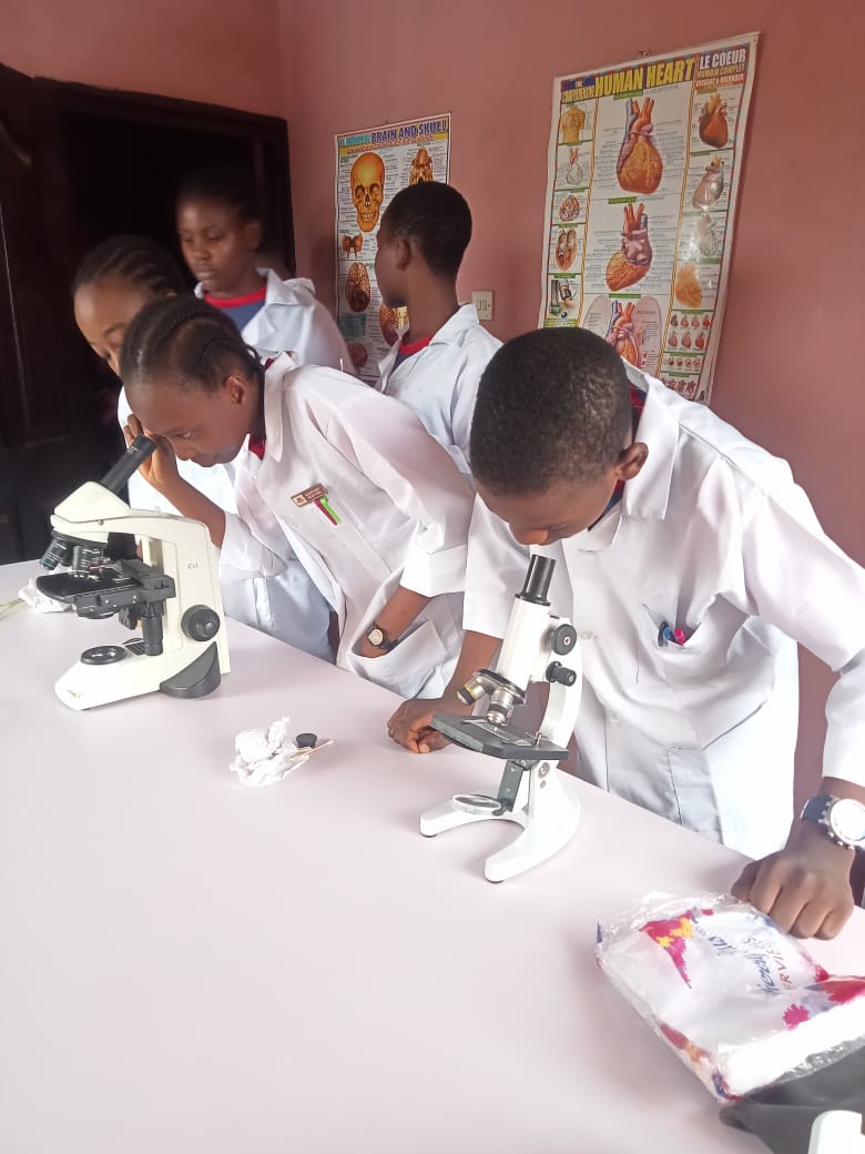 Science practical session at TSMC